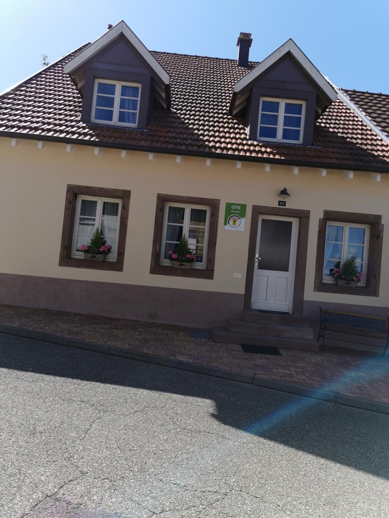 Gite Clos Angélique Haselbourg Exterior foto